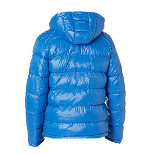 Hot Sale Premium New Design Custom Bubble <b>Hoodie</b> Winter Keep Warm Padded Jacket Plain Men Puffer Jacket - Product Image 6