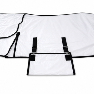Summer Horse Flag Hybrid Rug Combo Attached Hood Ripstop Mesh Blanket Cotton Manufactured Equine Riding House Kanpur India - Product Image 3