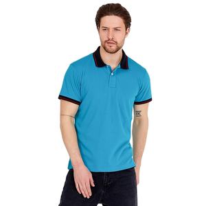 Camiseta Polo de Color Sólido para Hombre, Transpirable y Cómoda, de Manga Corta, Perfecta para Deportes, Golf o Uso en la Oficina - Product Image 5