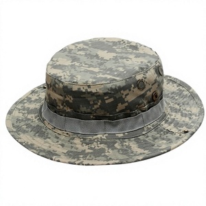 Best Jungle Camouflage Bonnie Hat Outdoor & Indoor Adjustable Durable Unisex Tactical Safety Hat for <b>Hiking</b> Fishing - Product Image 5