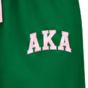   Conjunto de Pijama con Hojas de Hiedra Verdes para Mujer, con Bordado de Escudo Griego, Camiseta de Manga Larga con Botones y Pantalones de Pijama de Corte Holgado - Product Image 5