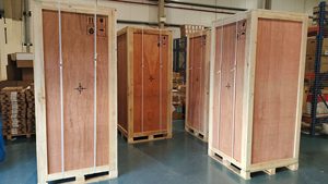 Wooden Storage Fumigation/Quarantine Treatment Design Best Selling Plywood Solid <b>Box</b> Crates Vietnam Customizable Size - Product Image 5