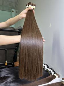 Venta al por mayor de fábrica, cabello negro natural, rizado, colores vibrantes, cabello humano vietnamita 100% puro, sin enredos, sin caída - Product Image 4