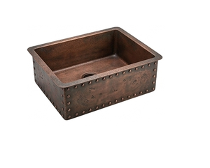 Évier de cuisine en cuivre de haute qualité, fabriqué à la main avec un design moderne, bassin décoratif attrayant à prix raisonnable - Product Image 4
