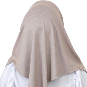 Écharpe Hijab Femme Couleur Unie de Haute Qualité, Faible MOQ, Vêtement Musulman Respirant, Hijab en Mousseline pour Femme - Product Image 6