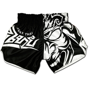 Shorts de Muay Thai, légers et doux pour la peau, pour l'entraînement athlétique, MMA, boxe, kickboxing, taille et design personnalisés - Product Image 4