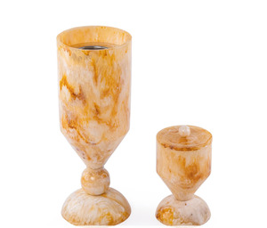 High Quality Swirled Resin Bakhoor Burner Set <b>Oud</b> Holder Box All-season aromatic <b>diffuser</b> Home Hotel Fragrance At Best Price - Product Image 5