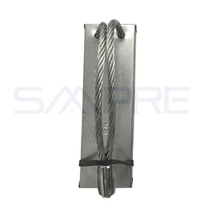 Boîte de connexion en acier préfabriquée pour boucle de câble simple en béton préfabriqué - Product Image 4