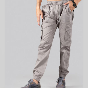Pantalones Tácticos Resistentes para Hombre, Corte Recto, Cintura Media, Elásticos, Ajustados, con Múltiples Bolsillos, para Uso en Exteriores - Product Image 3