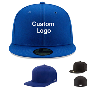 Unisex 6-Panel Fitted Baseball Cap Solid Color Twill Fabric Casual Style Adult Size 58-60CM - Product Image 3