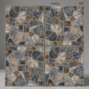 กระเบื้องปูพื้นลายไม้แบบเรียบง่าย ขนาด 16x16 นิ้ว (400x400 มม.) ราคาถูกที่สุด จากโรงงานจีน - Product Image 6