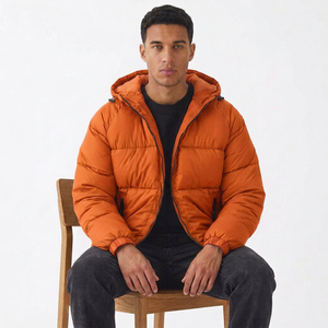 Custom Men's <b>Packable</b> Puffer <b>Jacket</b> Lightweight Quilted Winter Coat Warm Outdoor Travel Clothing Wholesale Supplier - Product Image 1