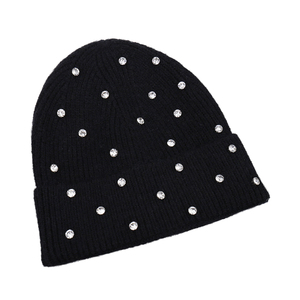 Wholesale Custom Printed Logo Wool Blend Winter <b>Beanie</b> Hat Super Quality Warm Breathable <b>Waterproof</b> Embroidery Skull Cap Bulk - Product Image 2