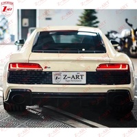 Z-ART R8 Body Kit Bumper Lama ke Baru untuk Audi R8 2016-2020 MK2 Facelift Tuning Body Kit untuk Audi R8 Suku Cadang PP Bumper Mobil