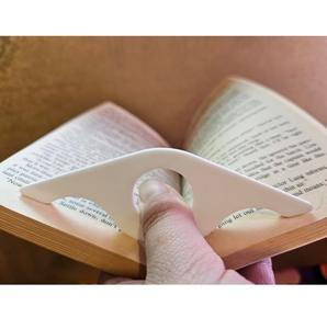 Marque-page en acrylique pour le pouce, support de page, accessoire de lecture en gros - Product Image 5
