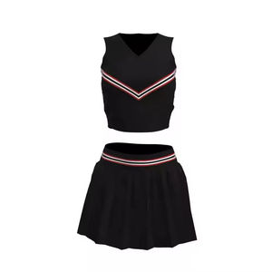 Conjunto de Uniforme de Porristas Personalizado de Alto Rendimiento, Ropa Deportiva Profesional para Baile, Conjunto de Dos Piezas Transpirable para el Espíritu de Equipo - Product Image 5