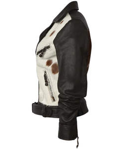 Veste en cuir d'hiver pour homme, design personnalisé, col montant, qualité professionnelle, vente en gros, imperméable et respirante - Product Image 6