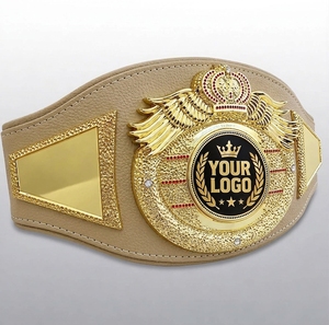 Ceinture de championnat personnalisée en alliage de zinc moulé sous pression, plaquée haute qualité, pour compétition sportive de poids lourd - Product Image 2