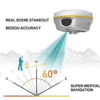 Peralatan Survei Tanah South S20 Live Visual Stakeout OEM Customization Laser GNSS RTK Tilt Survey AR GPS Laser RTK IP68 4G