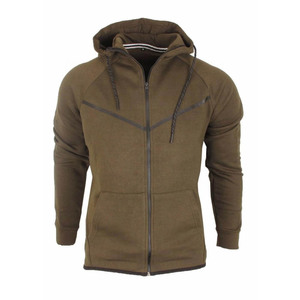 Nouvelle collection 2026 – Ensemble de survêtement 2 pièces personnalisé pour homme avec fermeture éclair intégrale et capuche – Vente en gros - Product Image 4
