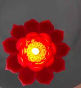 Bougie flottante en forme de fleur, faite à la main en cire de paraffine, aromathérapie, bougies décoratives, cadeaux pour les fêtes, cadeaux d'entreprise, prix en gros - Product Image 1