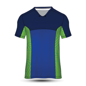 Ropa Deportiva Personalizada, Camisetas de Rugby para Hombre, Impresión por Transferencia de Calor OEM, Transpirables, Sin Mangas, para Todas las Temporadas, Camiseta de Fútbol con Estampado Personalizado - Product Image 4