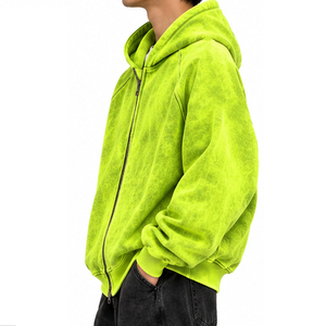 เสื้อฮู้ดดี้โอเวอร์ไซส์ 450GSM ล้างสีแบบแอซิดวอช ผลิตตามสั่งจากโรงงานเสื้อผ้า สำหรับใส่ในชีวิตประจำวัน เหมาะสำหรับผู้ซื้อต่างประเทศ - Product Image 2