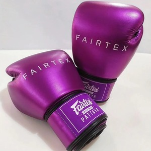 High Quality Custom Design Leather Boxing <b>Gloves</b> with UV Protection Hook Loop Closure for Muay Thai Kickboxing Training Sparring - Product Image 2