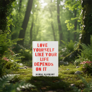 Love <b>Yourself</b> Like Your Life Depends on It by Author Kamal Ravikant Paperback Custom Softcover Book Printing - Product Image 3