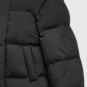 New year wholesale Winter Warm Thick Outdoor <b>Down</b> puffer <b>Jacket</b> for <b>Men</b> High Quality Custom Hooded Puffer <b>Jacket</b> - Product Image 6