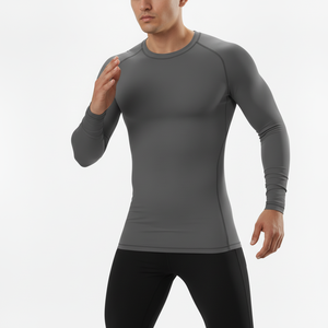 Camiseta de Protección Solar (Rash Guard) Estampada de Alta Calidad al Por Mayor, con Mangas Largas, para Hombre, Precio Más Bajo, Superventas - Product Image 3