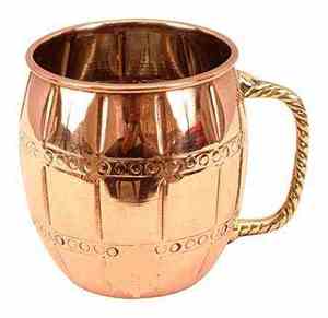 Tazas de Cobre Puro Martillado con Asa de Cobre, las Más Vendidas, para Bares y Hoteles - Product Image 6