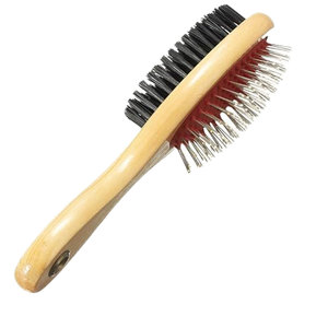 Peigne en plastique bleu pour animaux de compagnie, dents fines et grossières, pour chiens et chats, outil de toilettage et de soin des poils - Product Image 2
