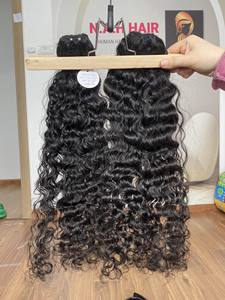Vente en gros de mèches de cheveux bouclés en dentelle douce 5x5 HD Afro Loose Deep Wave Natural Wave, livraison rapide, cheveux vierges vietnamiens Remy, fermeture, mèches de cheveux bouclés, pas cher - Product Image 3