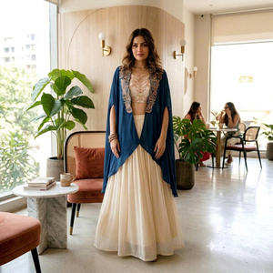 Premium <b>Women</b> Traditional <b>Lehenga</b> Choli With Embroidery Work For Wedding Wear Indian Pakistani Style - Product Image 1
