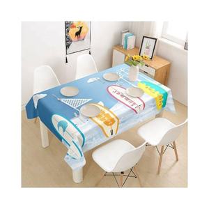 Tailor-Made Cotton Embroidered Rectangular Table Cover Digital <b>Rectangle</b> Dust Proof Kitchen Dining Party Fabric Table Cloth - Product Image 5