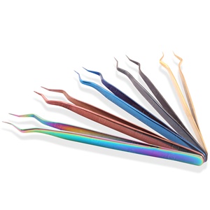 Pinzas de alta calidad diseñadas para aplicaciones de pestañas sin esfuerzo. Las pinzas de volumen de pestañas te ayudan a eliminar todas las pestañas postizas - Product Image 3