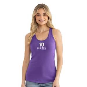 เสื้อกล้ามกีฬาผู้หญิงแบบ Racerback เนื้อผ้านุ่ม ระบายอากาศได้ดี น้ำหนักเบา เหมาะสำหรับออกกำลังกาย ฟิตเนส โยคะ และวิ่ง - Product Image 1