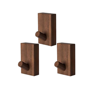 Crochets muraux en bois personnalisés, modernes, décoratifs et pour le rangement des vêtements, au meilleur prix - Product Image 2