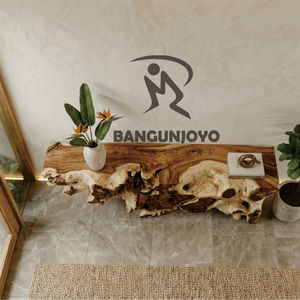 Solid Wood <b>Console</b> <b>Table</b> Handmade <b>Rustic</b> Modern Design Living Room Furniture Hall Entryway Decor - Product Image 2