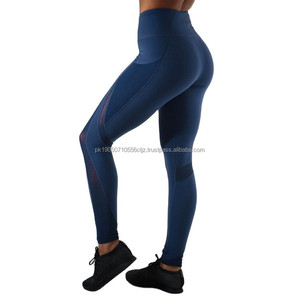 Conjunto de ropa personalizada Conjunto de fitness Pantalones de cintura alta Entrenamiento Gimnasio Yoga Leggings para mujeres Sublimación personalizada Cantidad OEM Spandex - Product Image 4