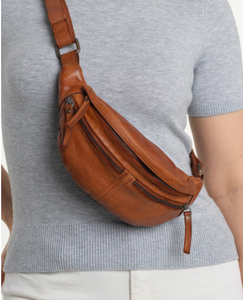 Riñonera de Cuero Marrón a Precio Económico, Riñonera de Moda, Bolso de Cintura, Cartera Impermeable para Viajes Unisex - Product Image 3