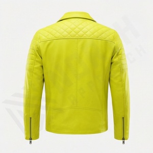 Chaqueta de Motociclista de Cuero Genuino para Hombre de la Mejor Calidad, Nueva Colección de Invierno, Chaquetas de Motocicleta con Protecciones Desmontables Personalizadas - Product Image 2