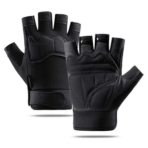 <b>Men</b> Women's Breathable Half-Finger Cycling Gloves <b>for</b> Mountain Bike Riding Fitness Training Outdoor Sports Impact Gloves - Product Image 6