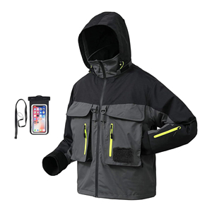 Veste de pêche imperméable pour homme de haute qualité, respirante, à séchage rapide, anti-UV, couleurs et tailles personnalisables - Product Image 1