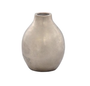 Vase à fleurs décoratif en aluminium avec texture artistique pour un style de décoration élégant - Product Image 2