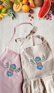 Fashion 100% Cotton Yarn Dyed Custom Color <b>Apron</b> Soft Durable Eco-Friendly Washable Anti- Modern <b>Kitchen</b> & Restaurant Use - Product Image 5