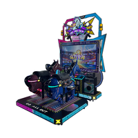 RaiseFun-Machine de jeu d'arcade de simulateur d'équitation en bois à pièces pour enfants de plus de 8 ans pour centres de jeux