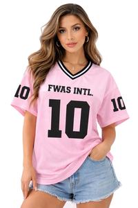 Maillots en jersey mesh pour femmes, haute qualité, style vintage, maillot de football américain classique, respirant, personnalisable, mode, vente en gros, imprimé - Product Image 2