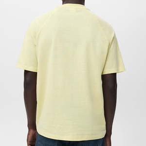 Camiseta de Hombre 100% Algodón, Corte Holgado, Color Sólido, Hombros Caídos, Transpirable, Antiencogimiento, Logotipo Personalizado, Secado Rápido, Todas las Tallas - Product Image 6